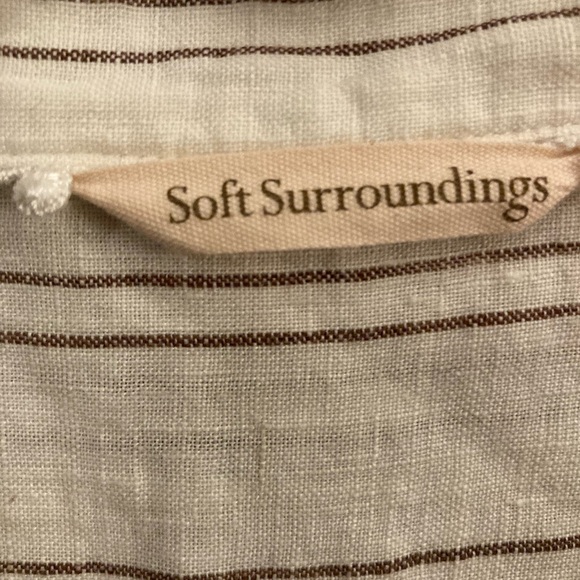 Striped Button-Up Tunic - Picture 3 of 8